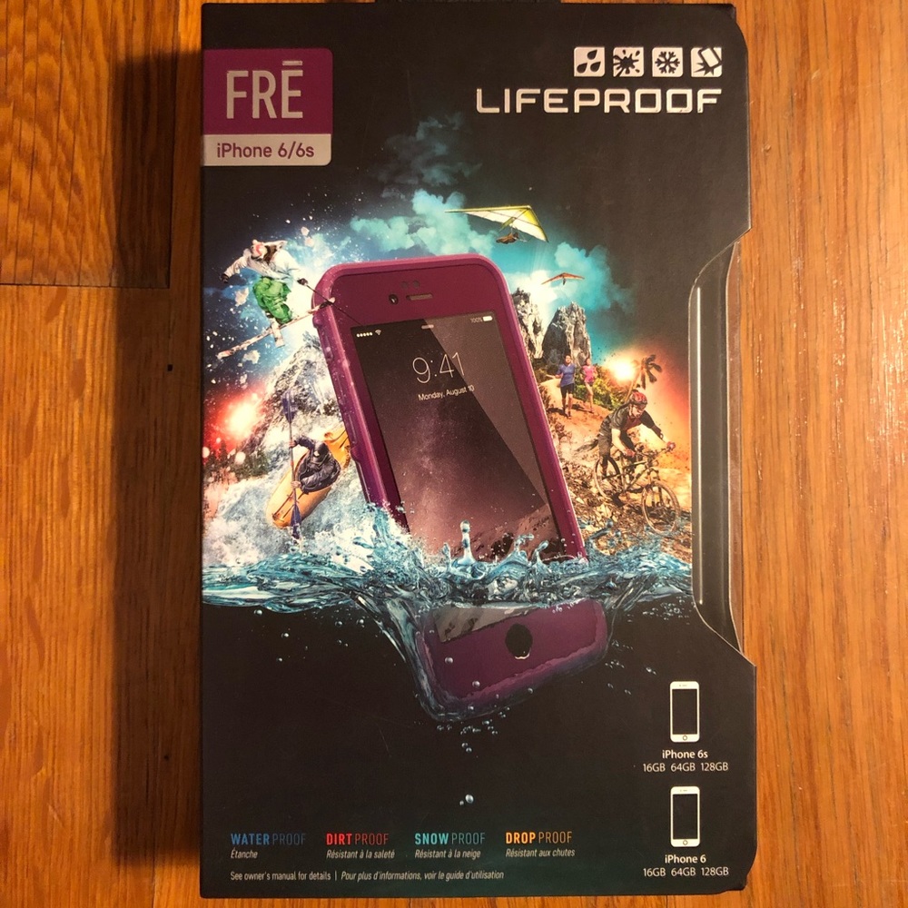 iPhone 6/6s purple FRÉ Lifeproof case